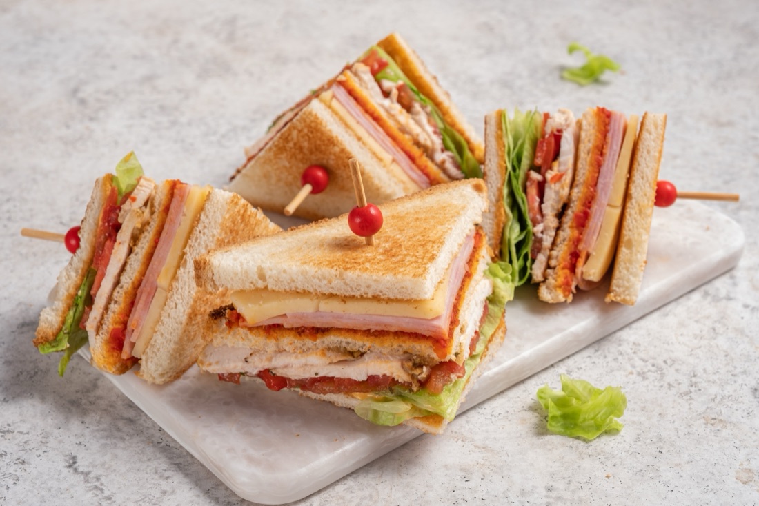 Cadillac Club sandwich at Cadillac Jo's